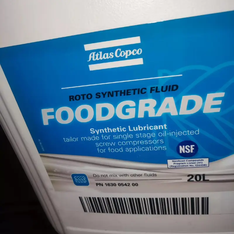 Atlas Copco CAN ROTO-FOODGRADE FLUID 20L 1630054200