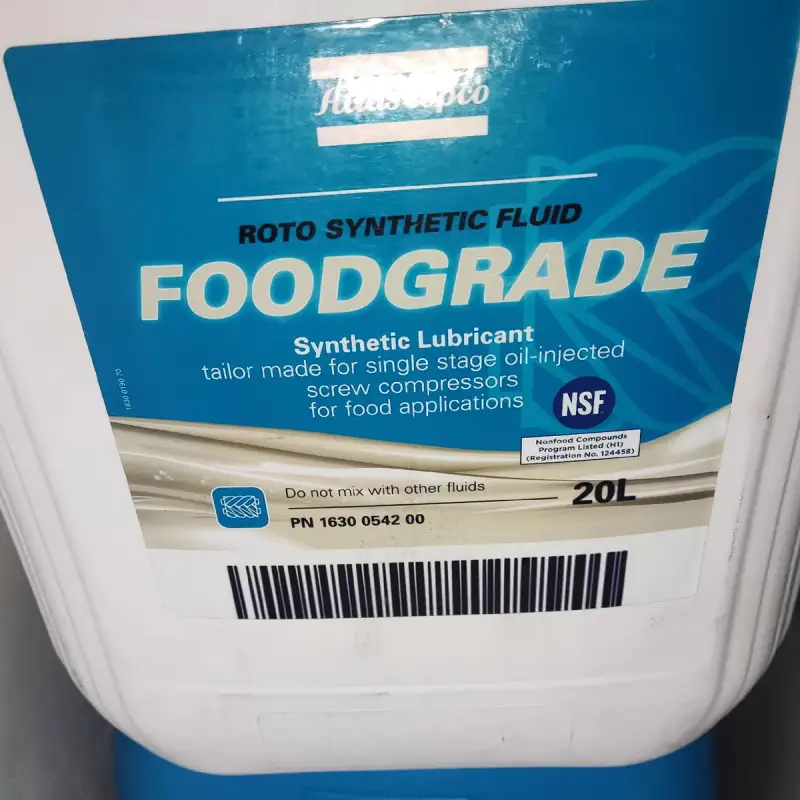Atlas Copco CAN ROTO-FOODGRADE FLUID 20L 1630054200