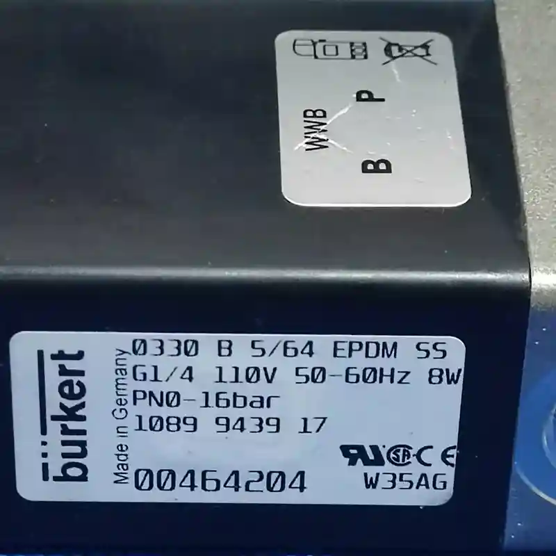 Atlas Copco Solenoid Valve 1089943917
