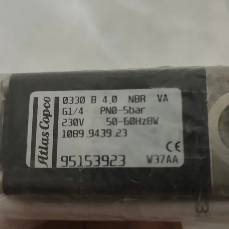 Atlas Copco Solenoid Valve 1089943923