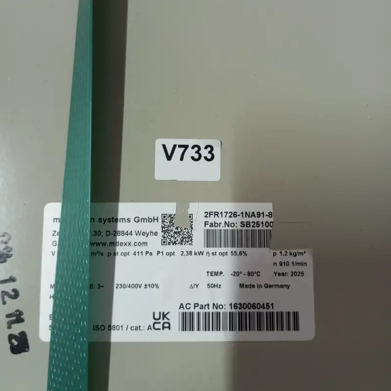 Atlas Copco Fan Radial 1630060451