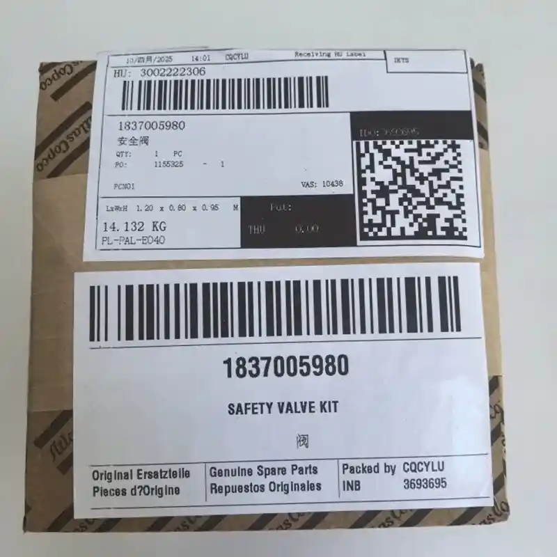 Atlas Copco Safety Valve Kit 1837005980