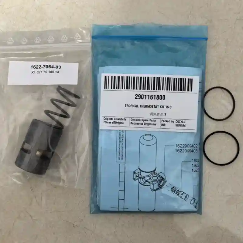 Atlas Copco Tropical Thermostat Kit 75c 2901161800